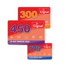 cignal tv credit card